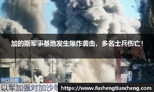 加的斯军事基地发生爆炸袭击，多名士兵伤亡！